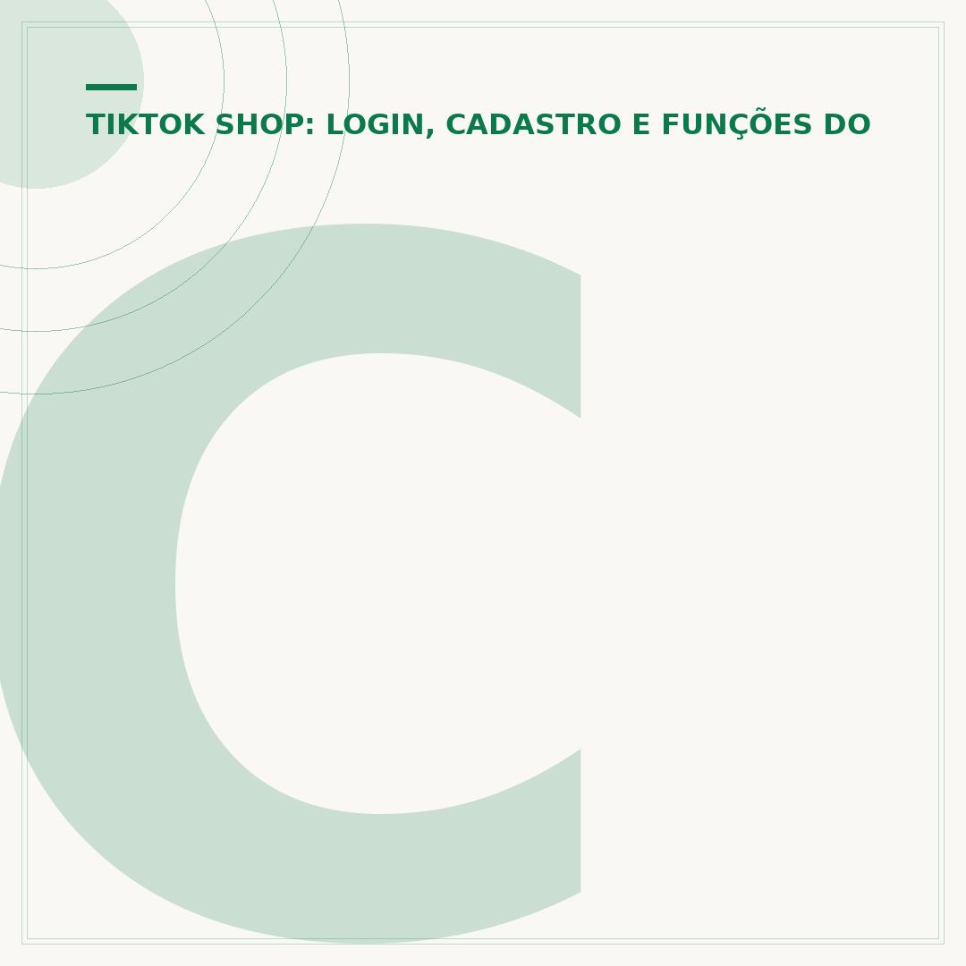 Como se cadastrar no TikTok Shop?