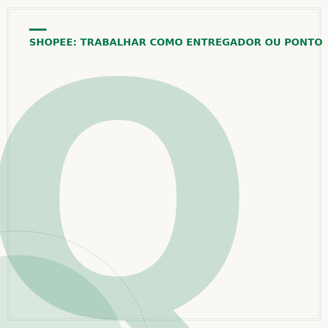Qual o código de prestador de serviço do entregador Shopee?