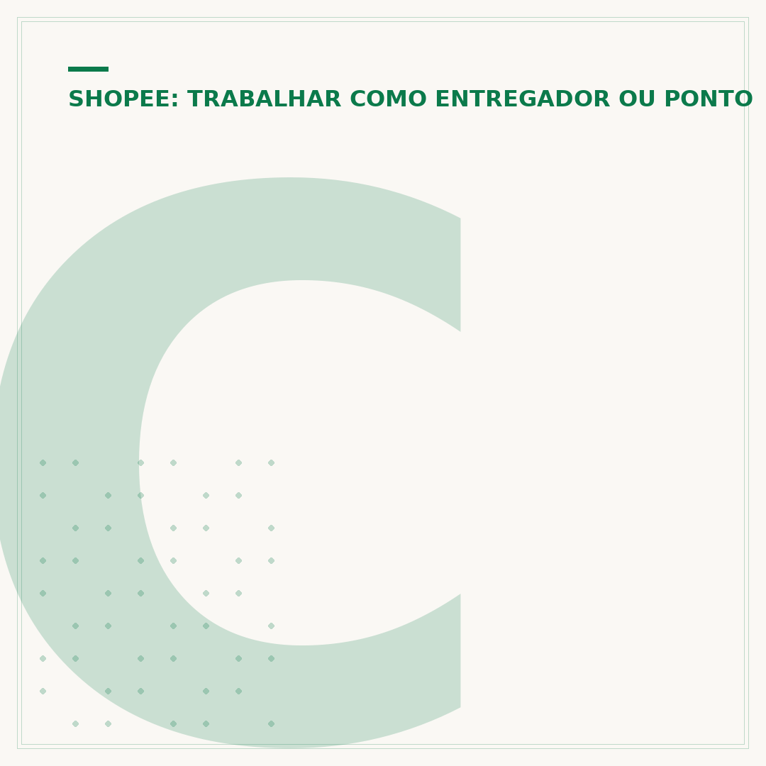 Como ser um ponto de coleta Shopee em casa
