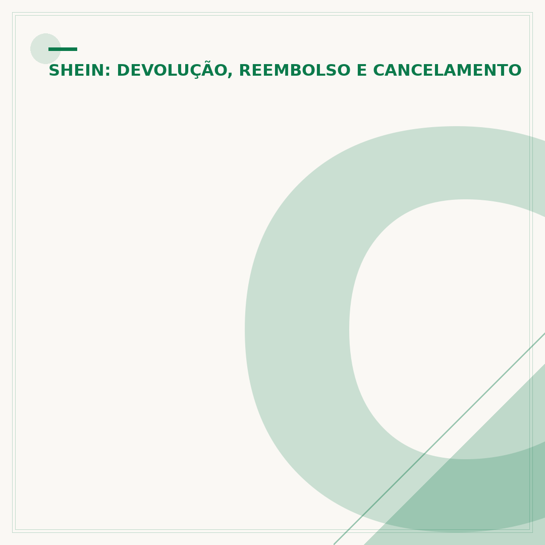 Como ver o reembolso na Shein
