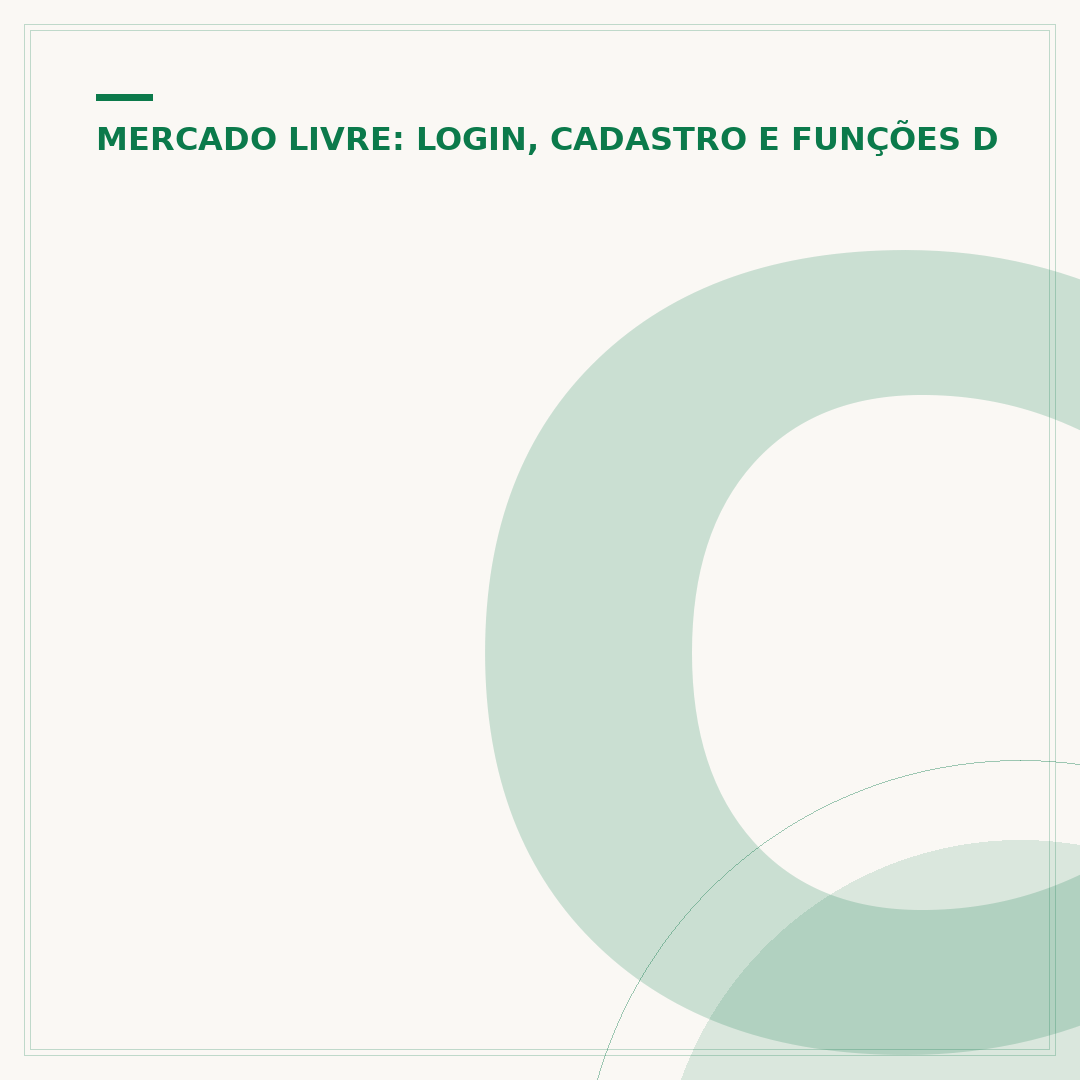 Conta empresarial Mercado Livre