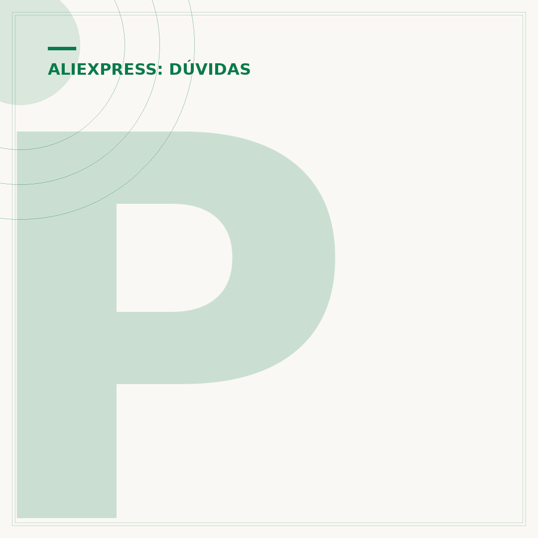 Por favor, insira um número de CPF válido no AliExpress