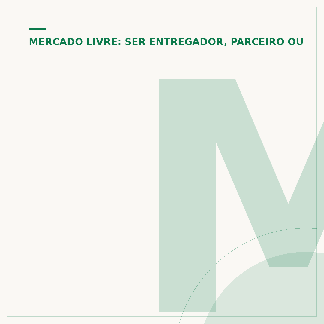 Motorista Mercado Livre: vagas e como se candidatar