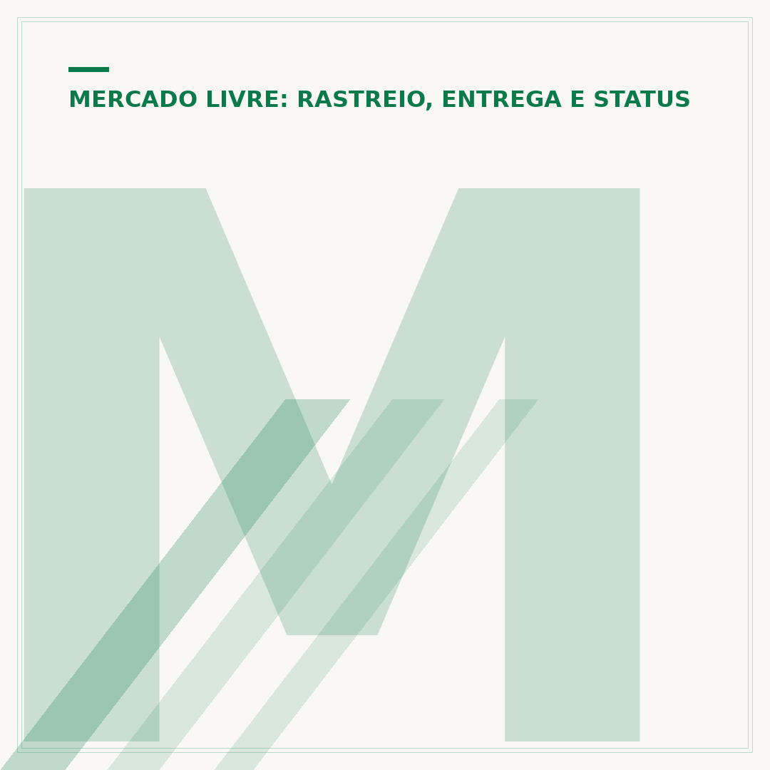Motorista começou o percurso no Mercado Livre