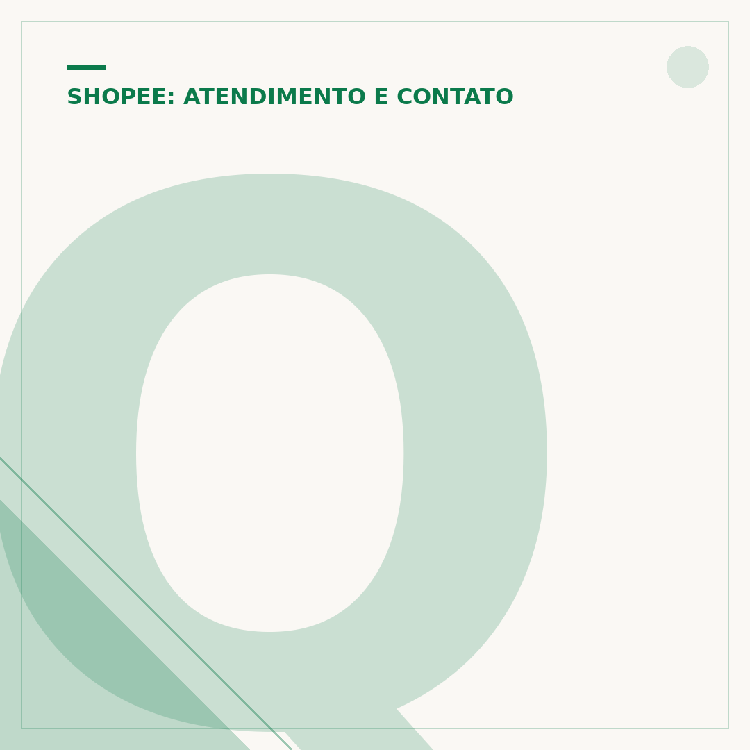 Qual é o número da central de atendimento da Shopee?