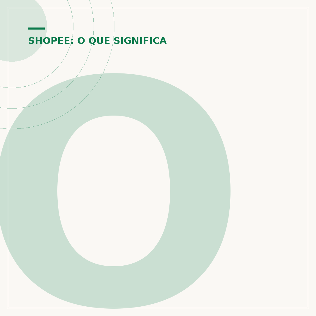 O que significa a palavra Shopee?