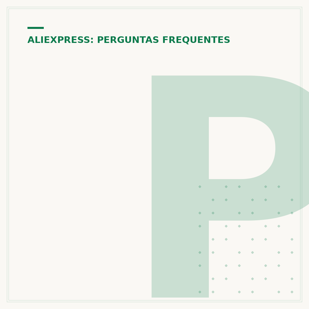 Pacote saiu das instalações da transportadora AliExpress