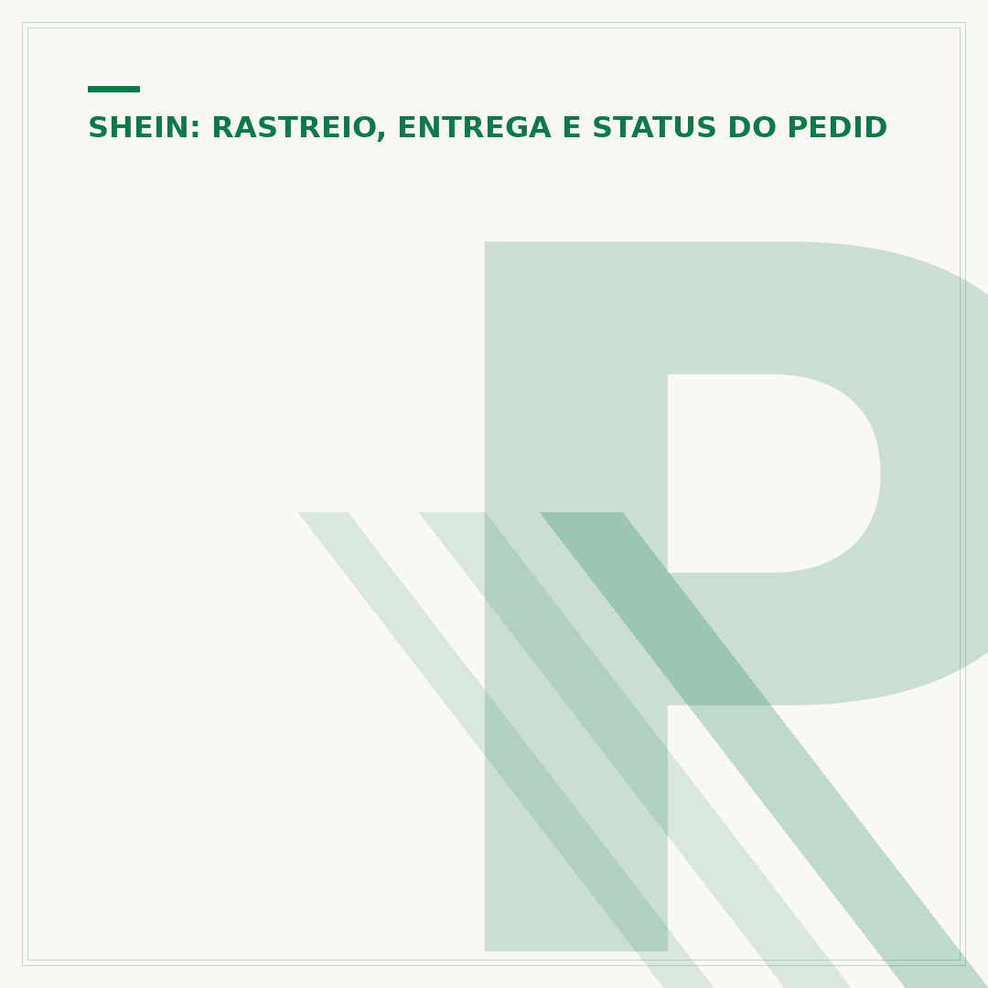 Pacote em trânsito na Shein: o que significa e o que fazer