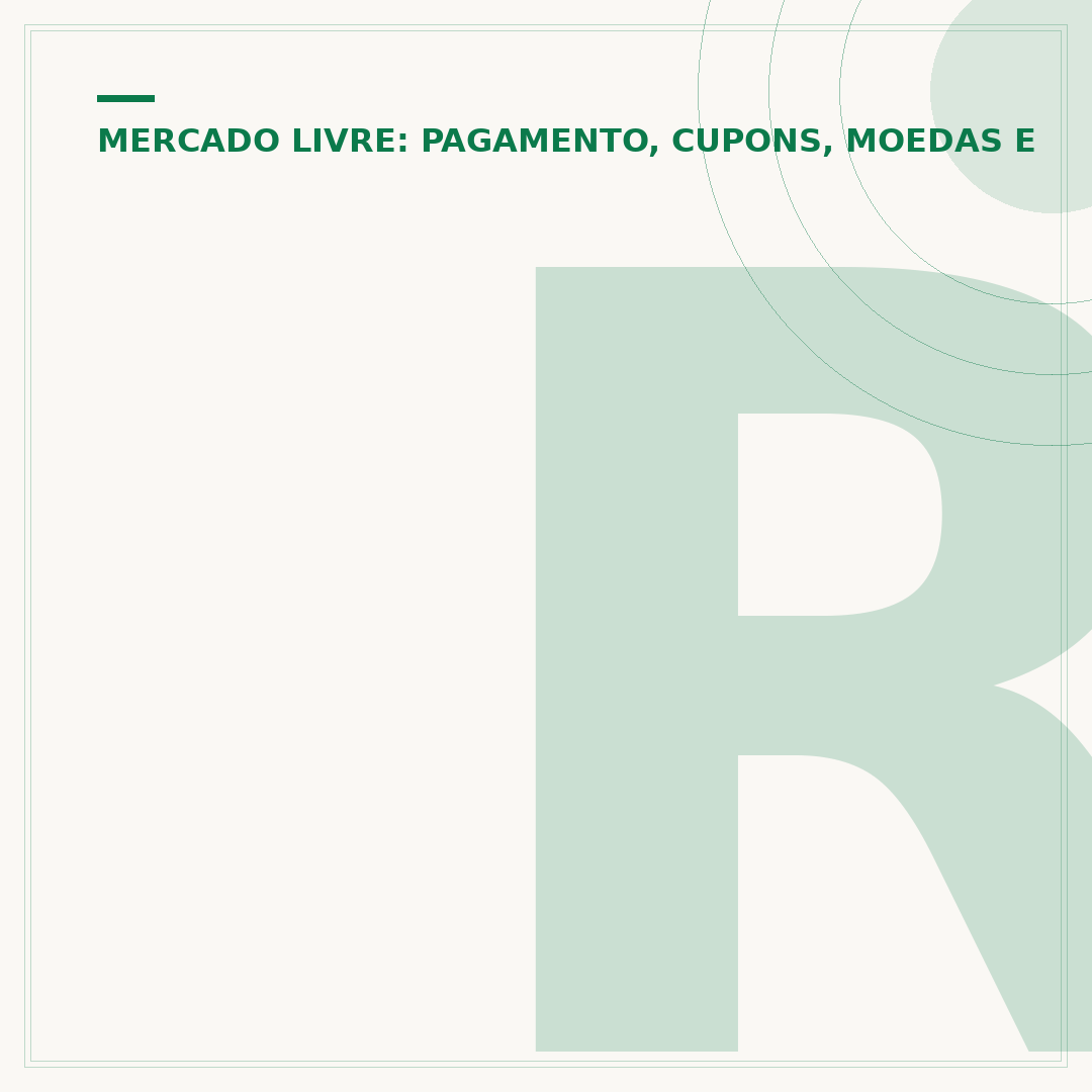 Remover um cupom do Mercado Livre