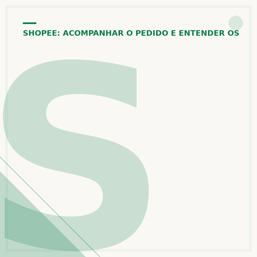Seu pedido Shopee está em processamento logístico