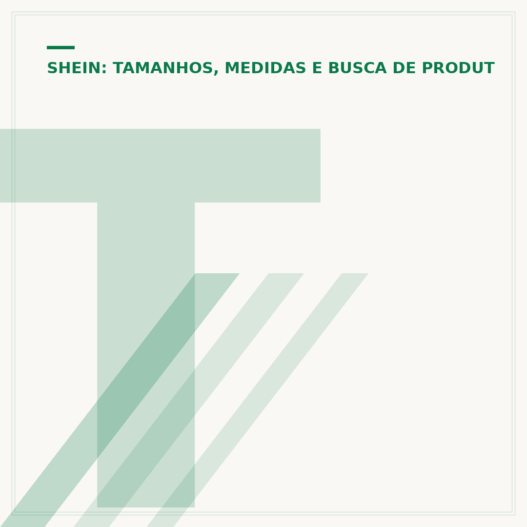 Tabela de tamanhos Shein: como acertar no seu pedido
