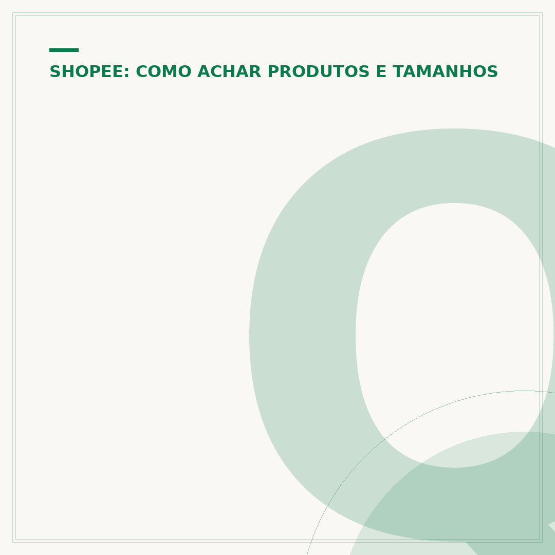 Qual é o tamanho G na Shopee?
