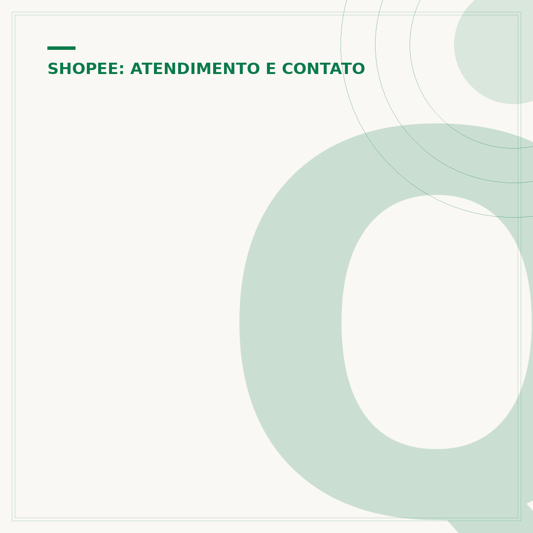 Qual o telefone da Shopee para atendimento ao cliente?