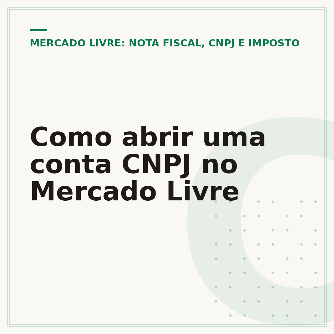 Como abrir uma conta CNPJ no Mercado Livre