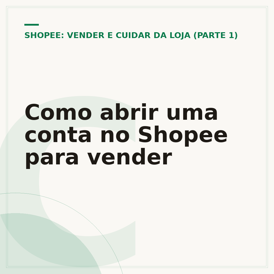 Como abrir uma conta no Shopee para vender