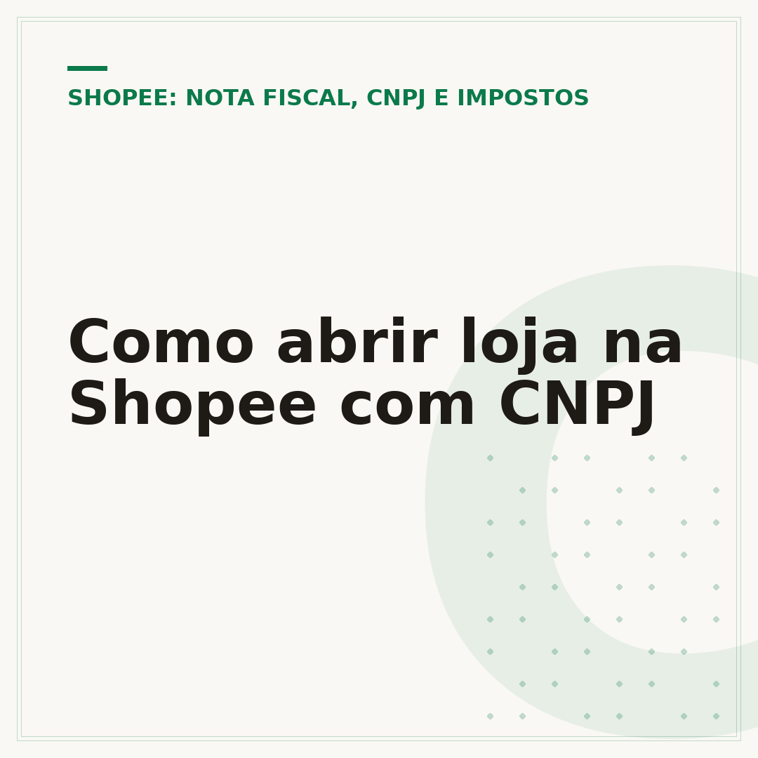 Como abrir loja na Shopee com CNPJ