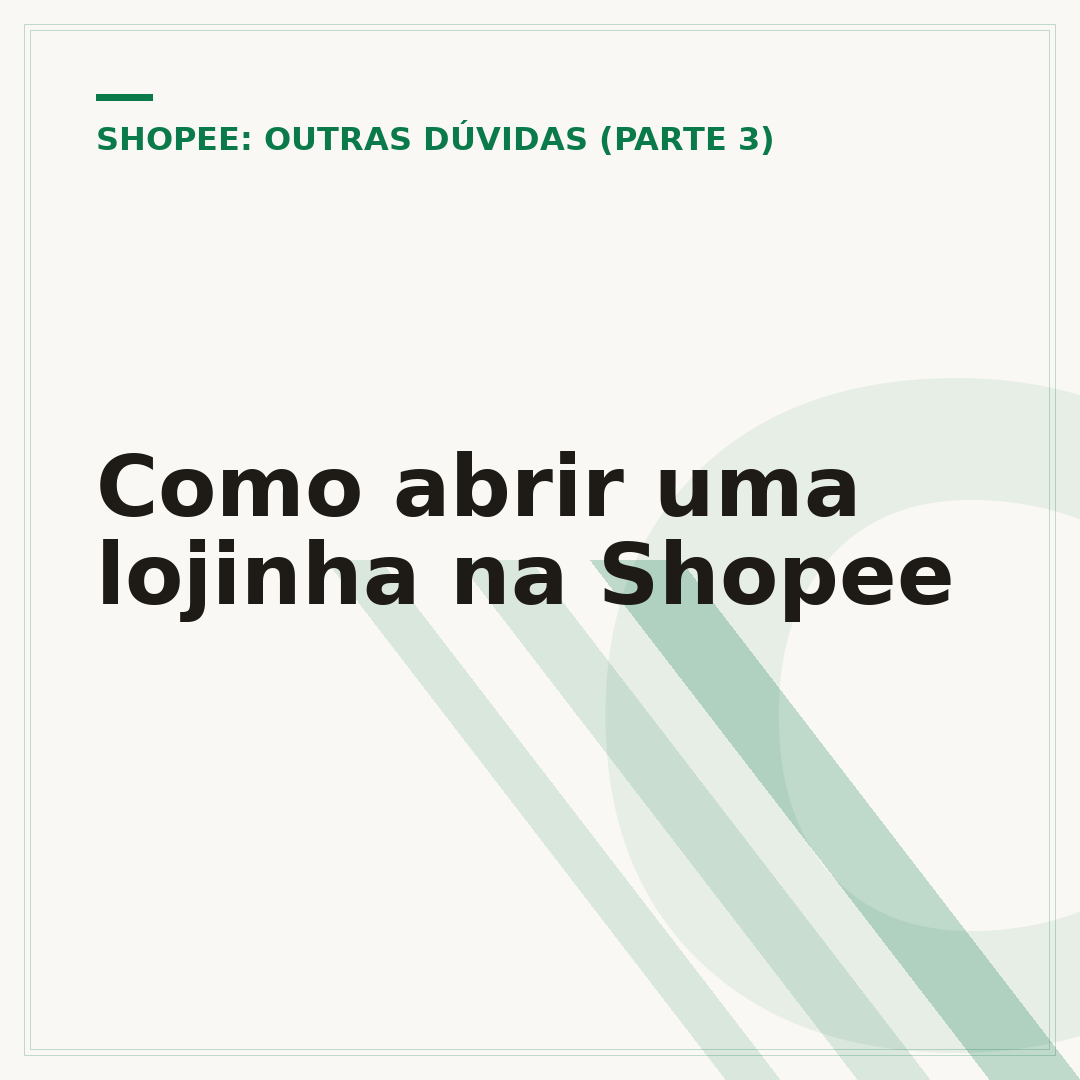 Como abrir uma lojinha na Shopee