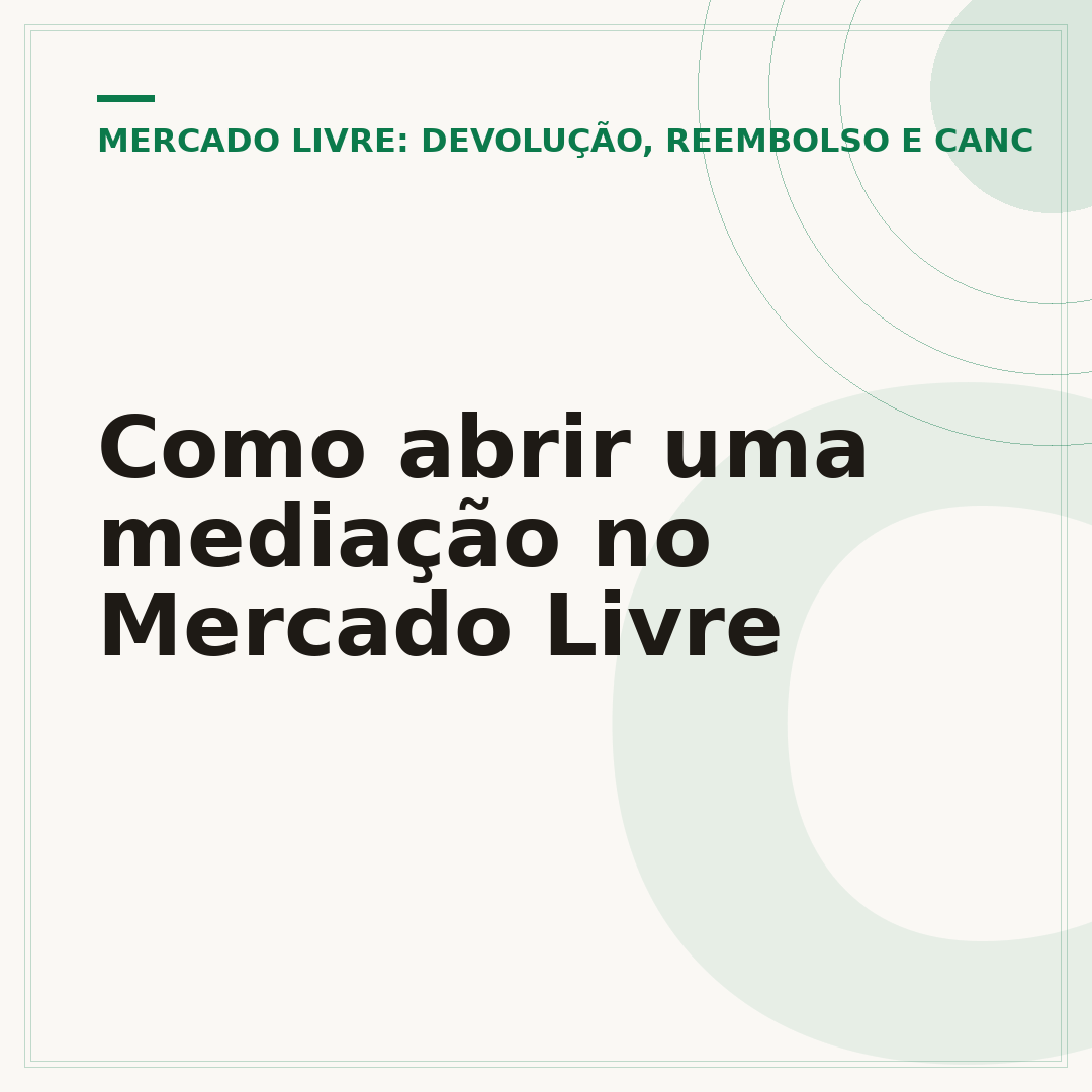 Como abrir uma mediação no Mercado Livre