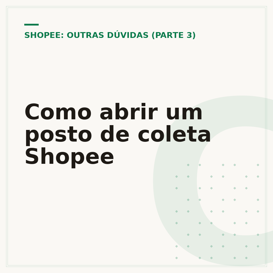 Como abrir um posto de coleta Shopee