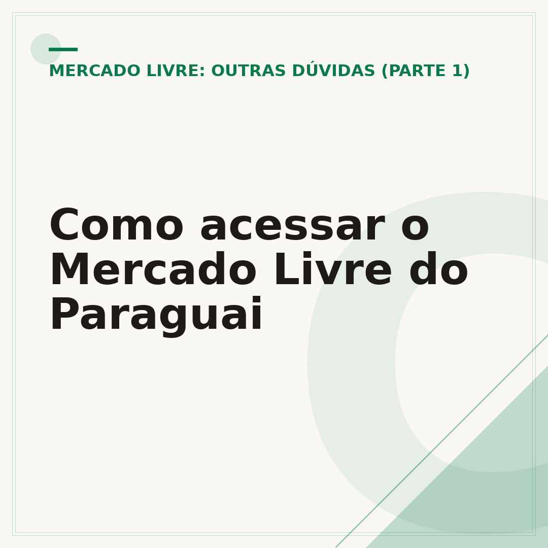 Como acessar o Mercado Livre do Paraguai
