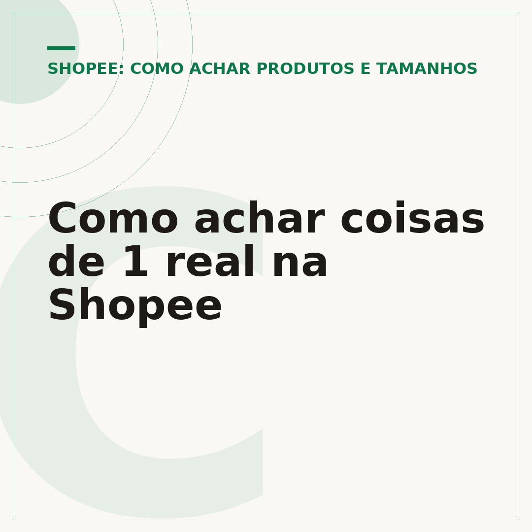 Como achar coisas de 1 real na Shopee
