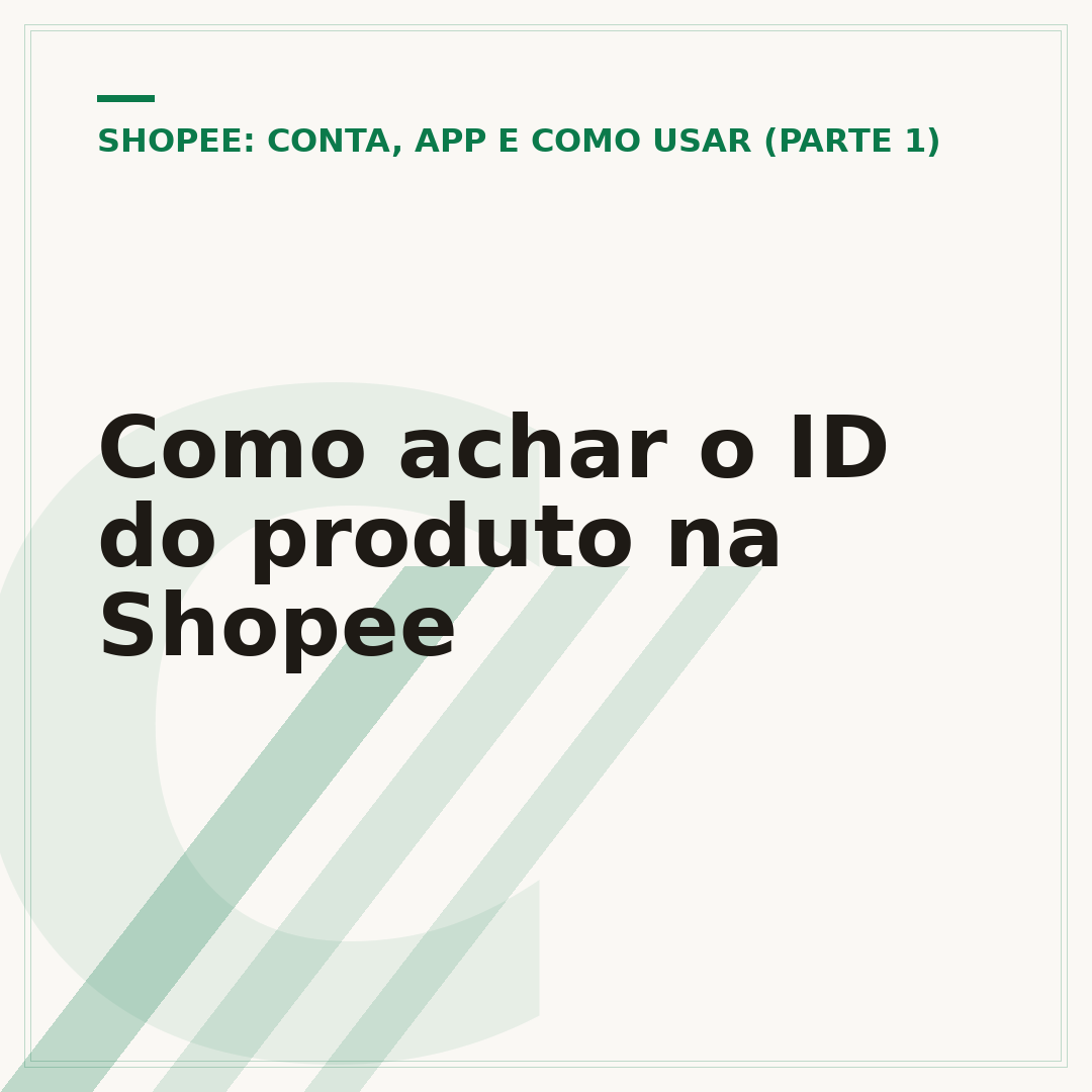 Como achar o ID do produto na Shopee