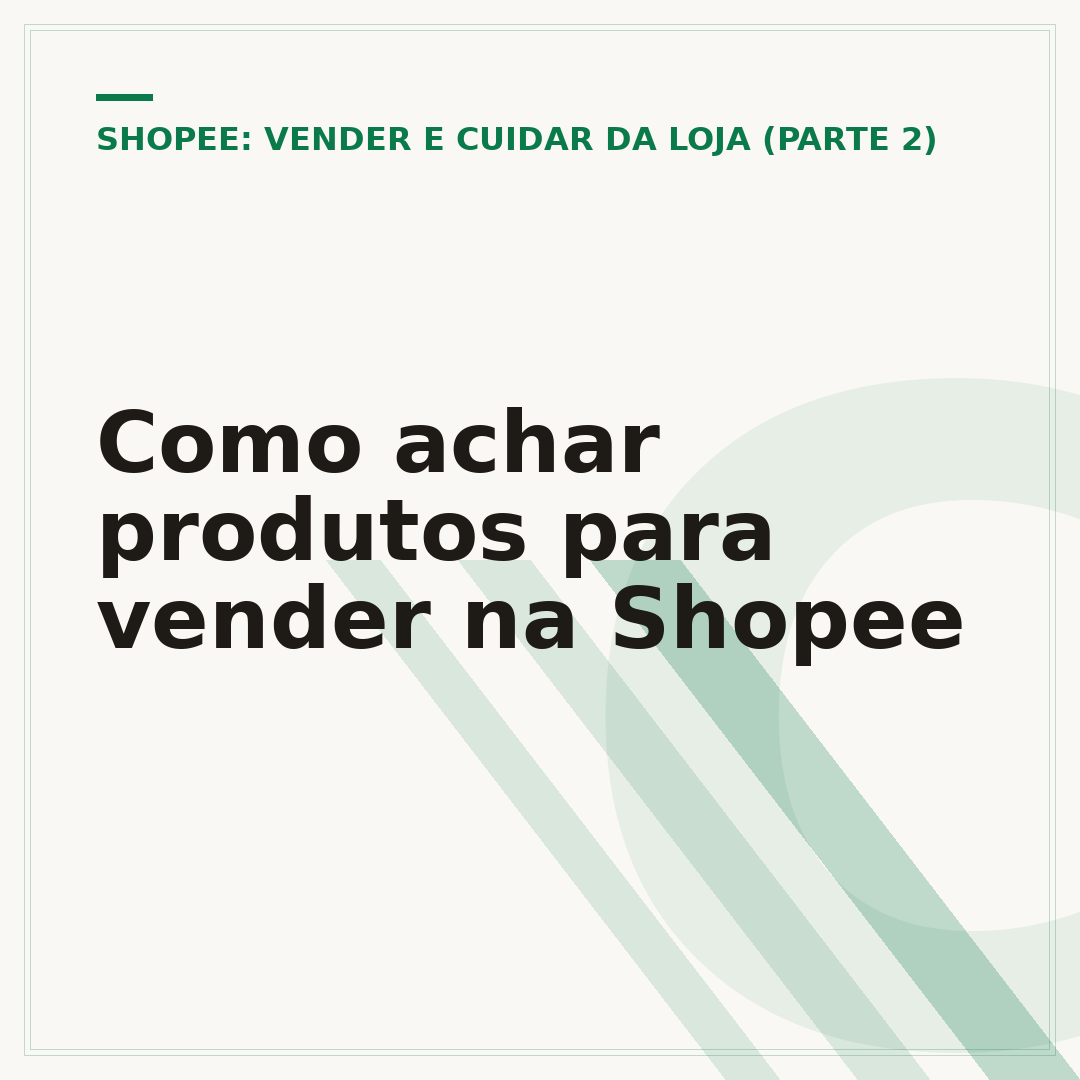 Como achar produtos para vender na Shopee