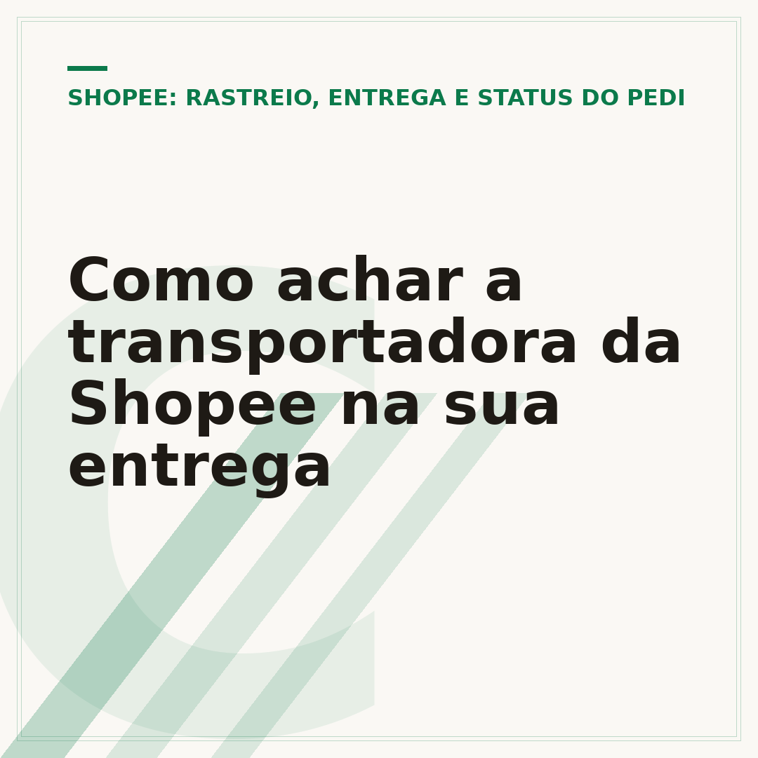 Como achar a transportadora da Shopee na sua entrega