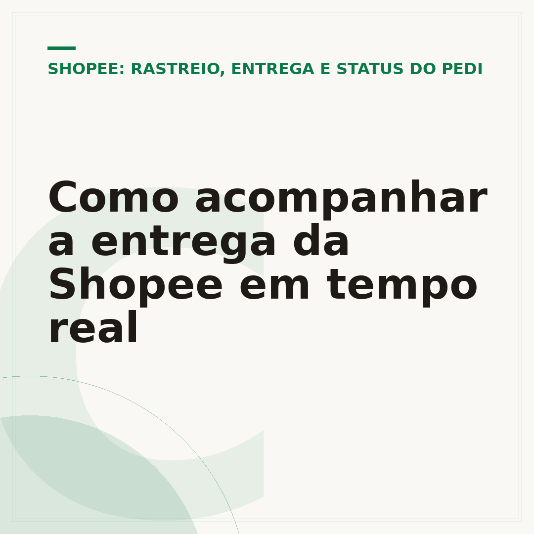 Como acompanhar a entrega da Shopee em tempo real