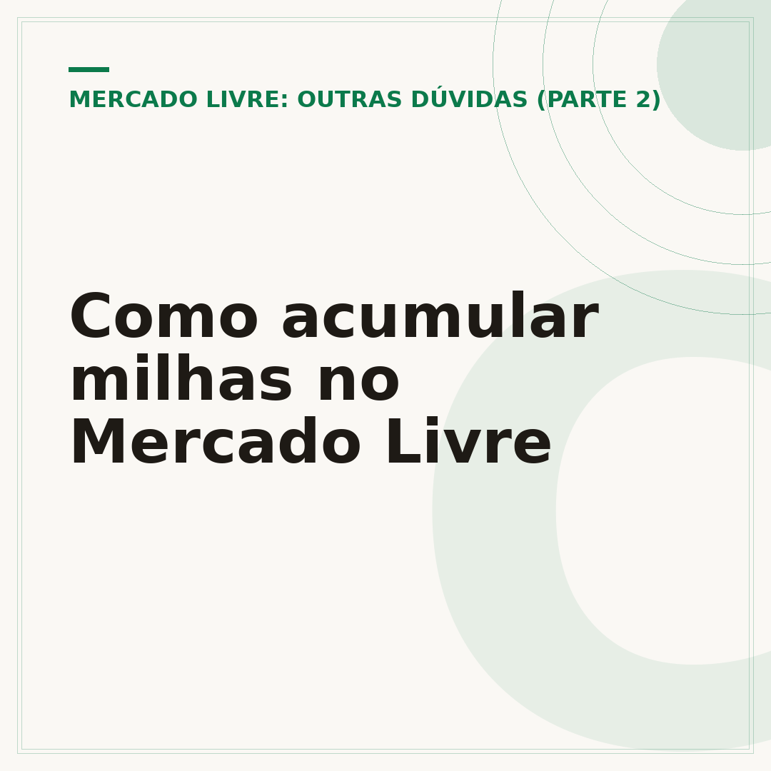 Como acumular milhas no Mercado Livre