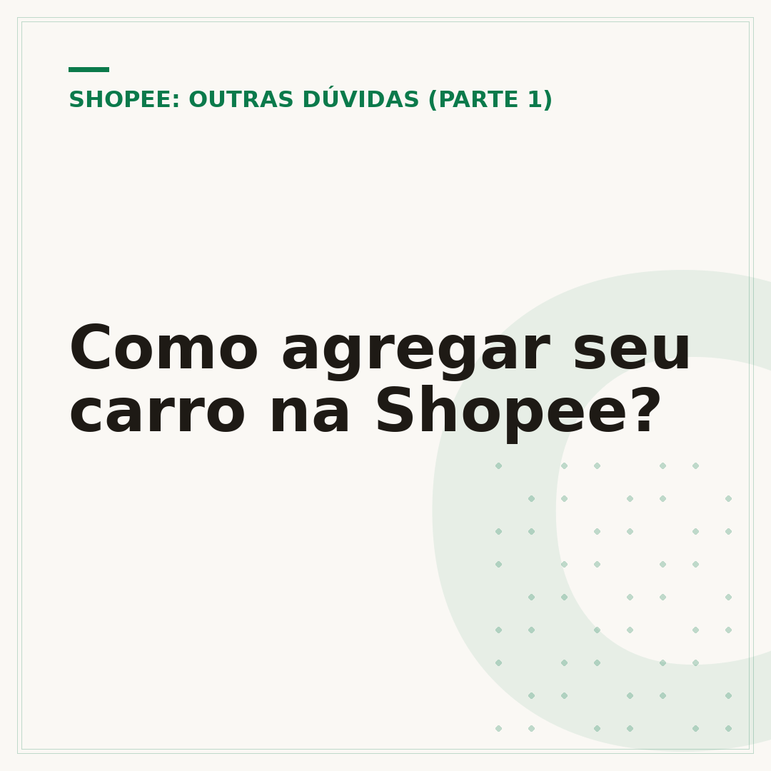 Como agregar seu carro na Shopee?