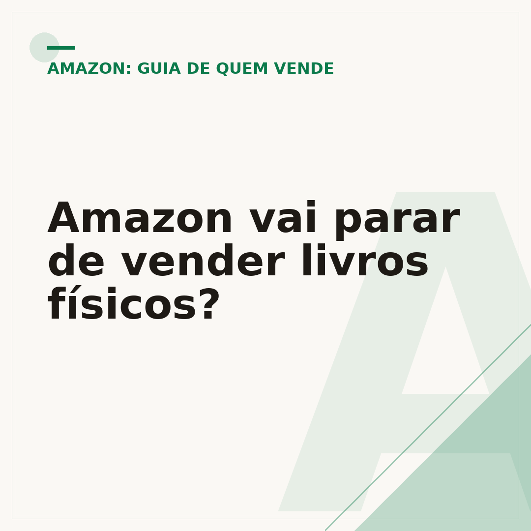 Amazon vai parar de vender livros físicos?
