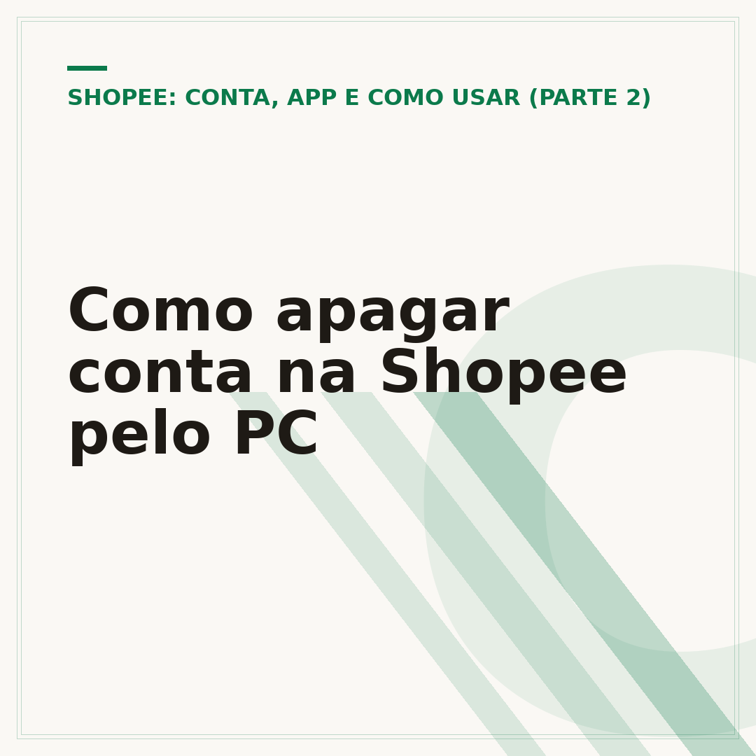 Como apagar conta na Shopee pelo PC