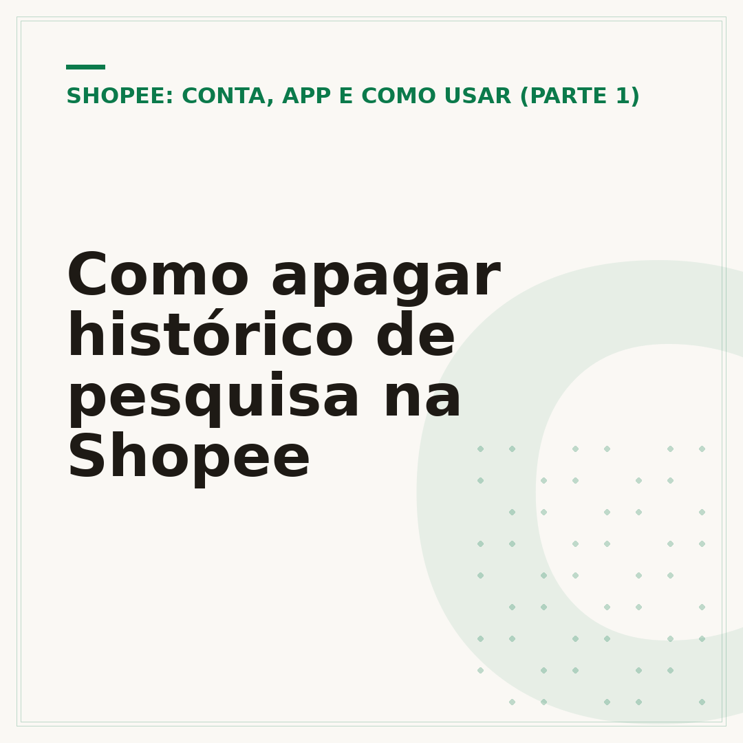 Como apagar histórico de pesquisa na Shopee