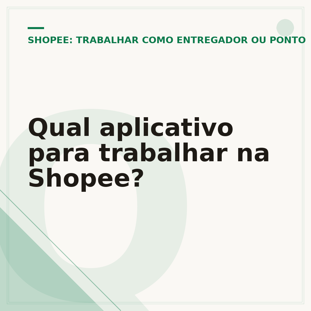 Qual aplicativo para trabalhar na Shopee?