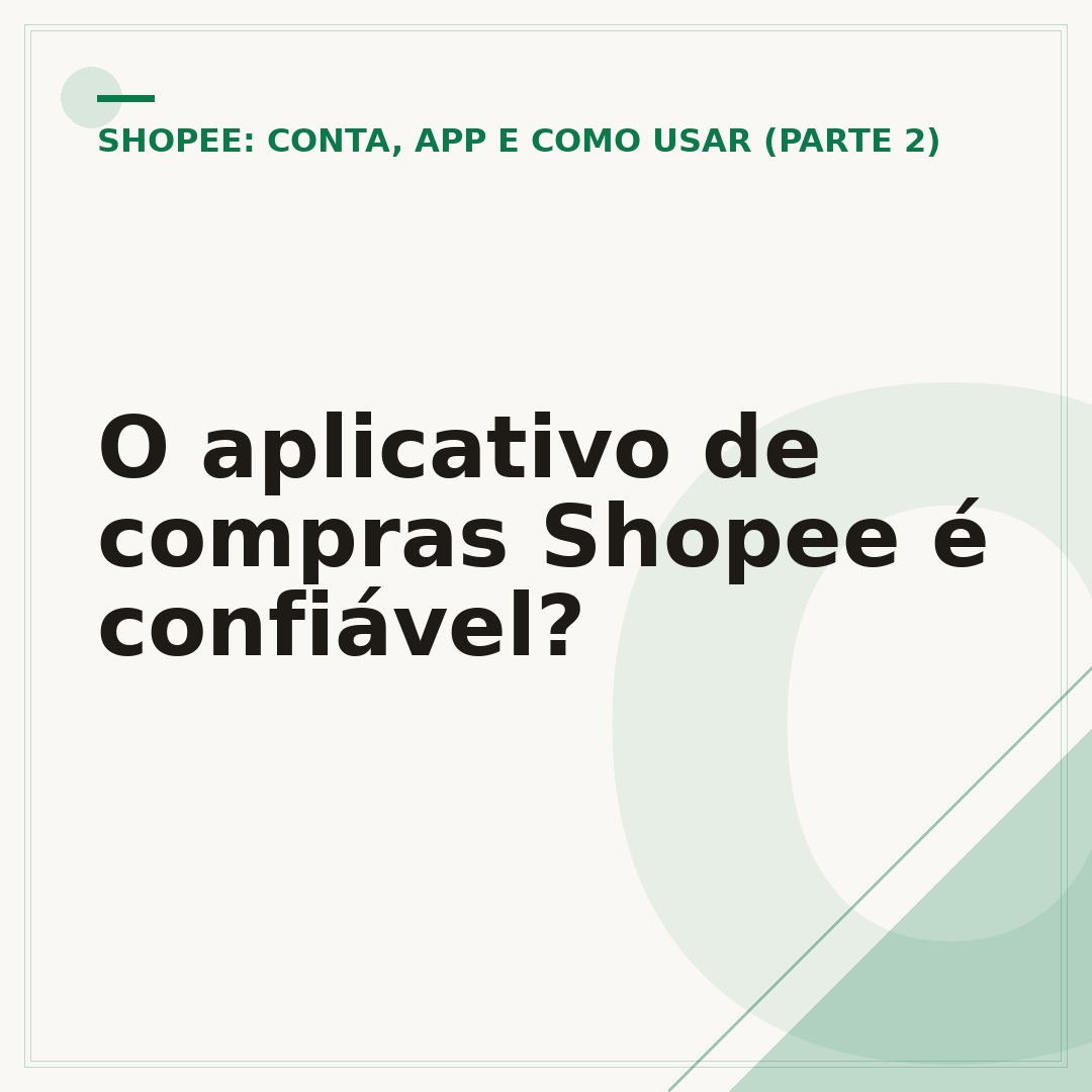 O aplicativo de compras Shopee é confiável?