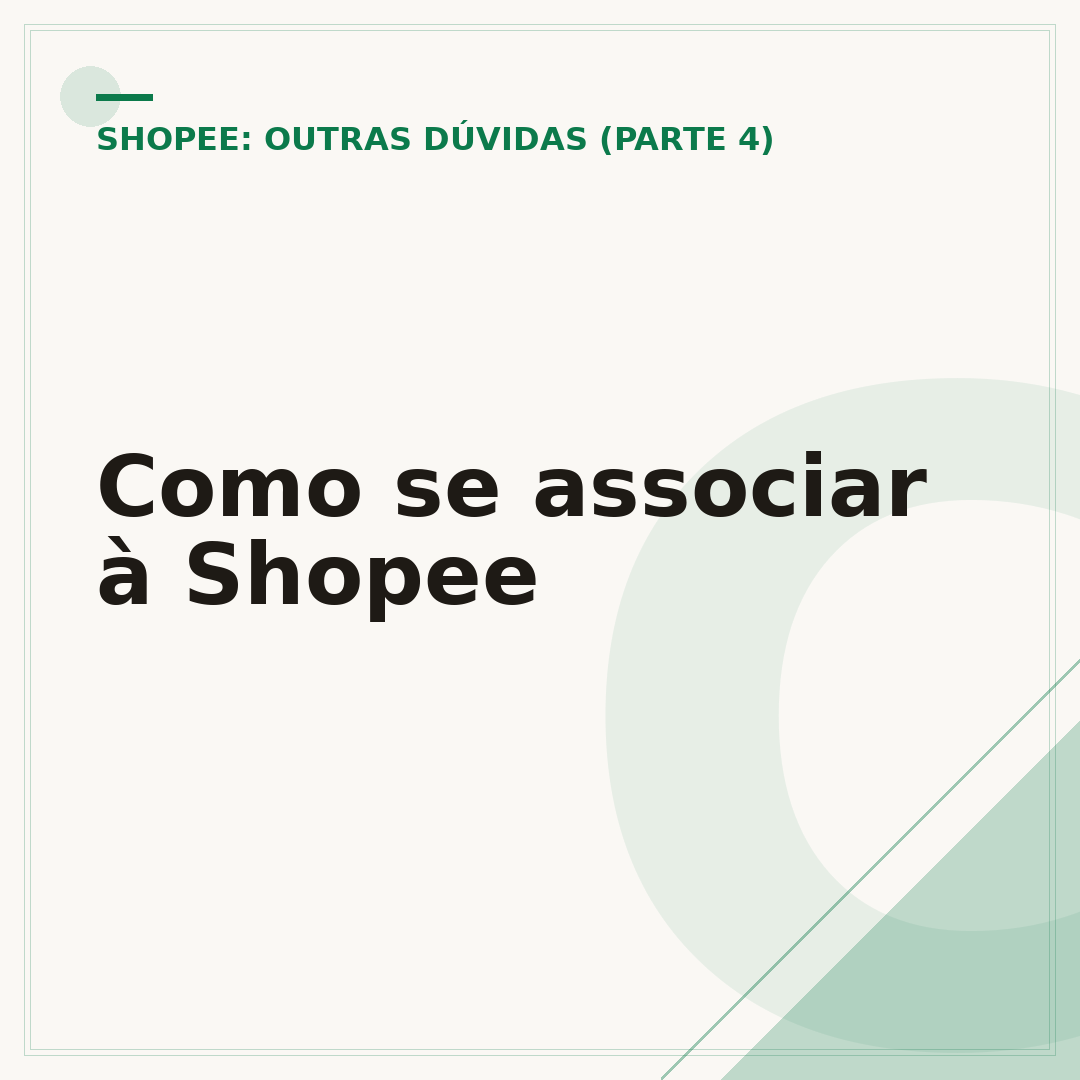 Como se associar à Shopee