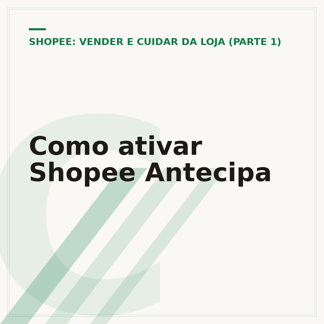 Como ativar Shopee Antecipa