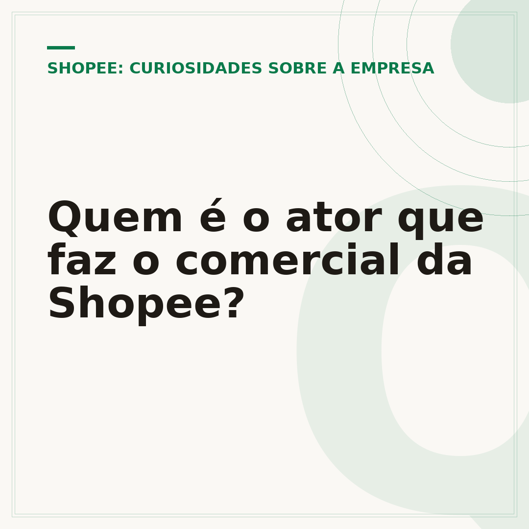 Quem é o ator que faz o comercial da Shopee?