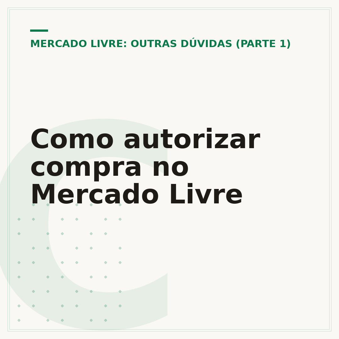 Como autorizar compra no Mercado Livre