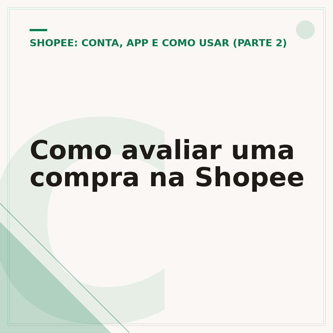 Como avaliar uma compra na Shopee