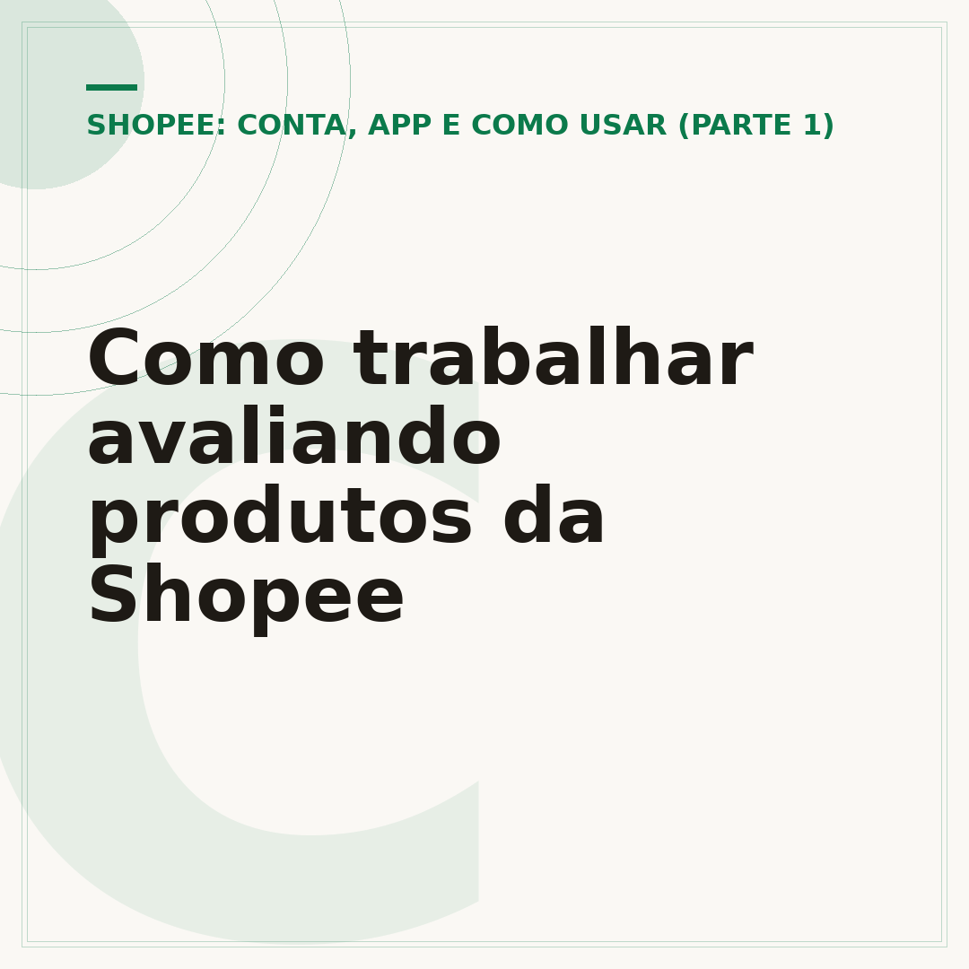 Como trabalhar avaliando produtos da Shopee