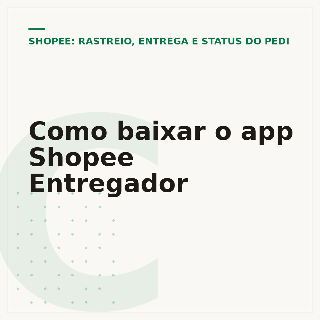 Como baixar o app Shopee Entregador