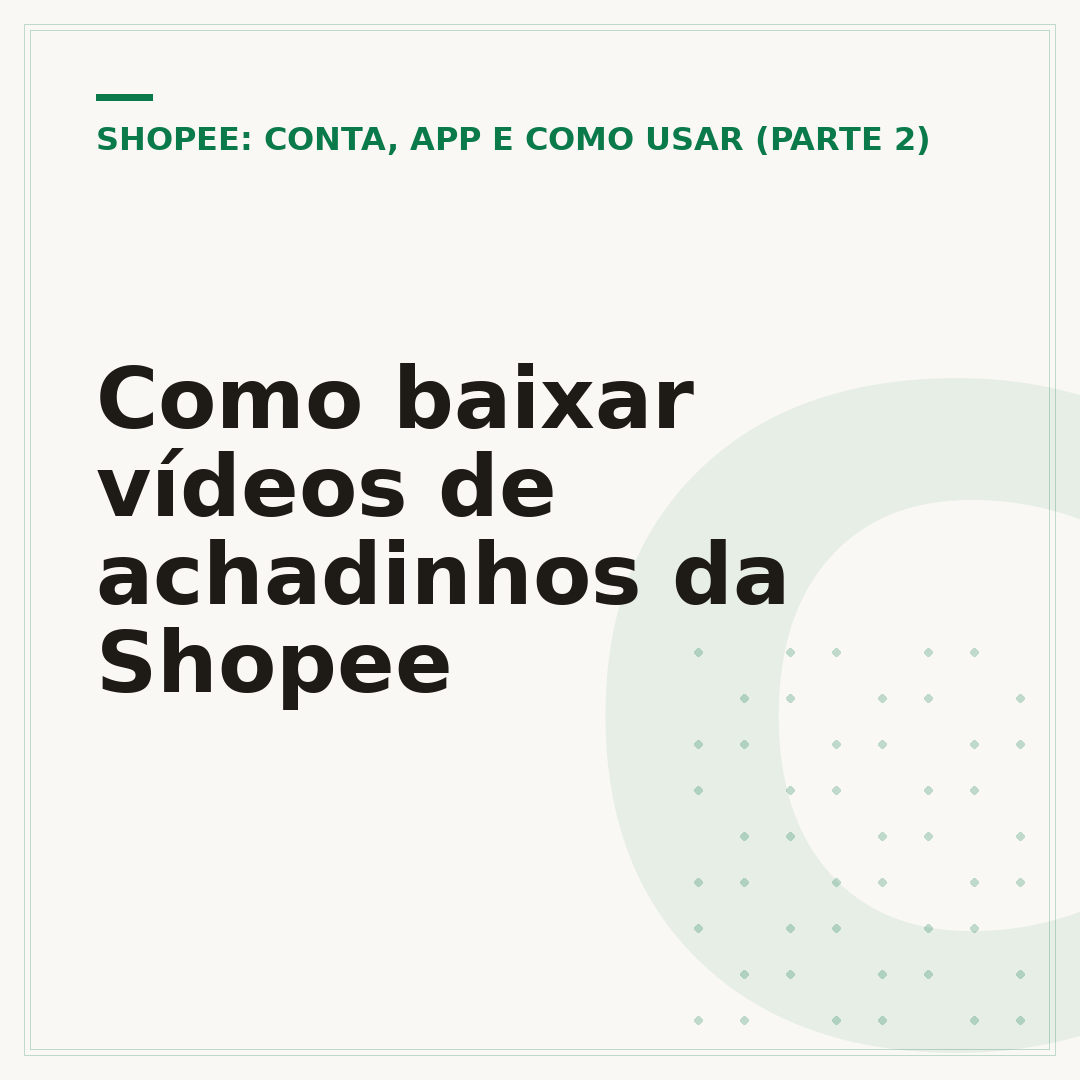 Como baixar vídeos de achadinhos da Shopee