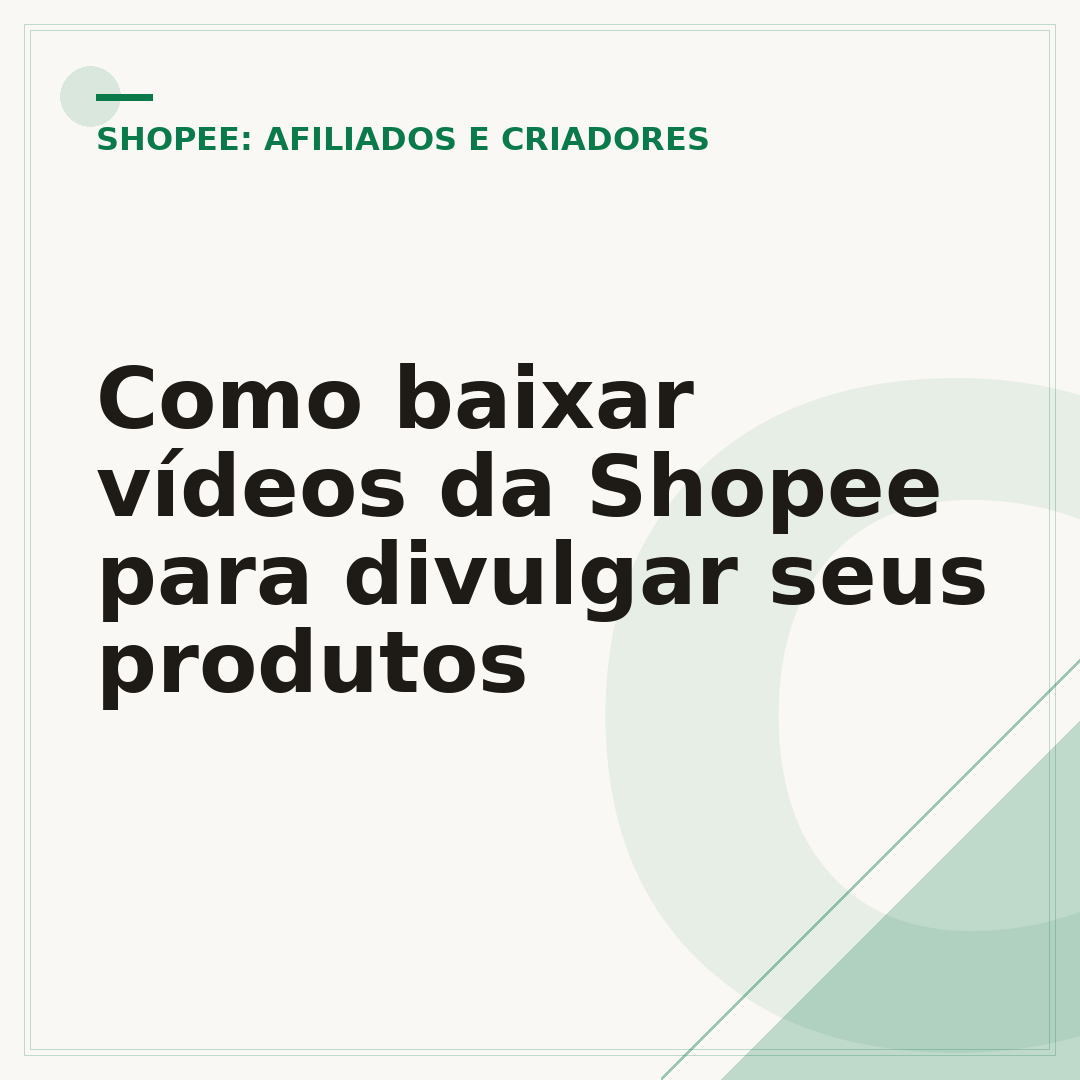 Como baixar vídeos da Shopee para divulgar seus produtos