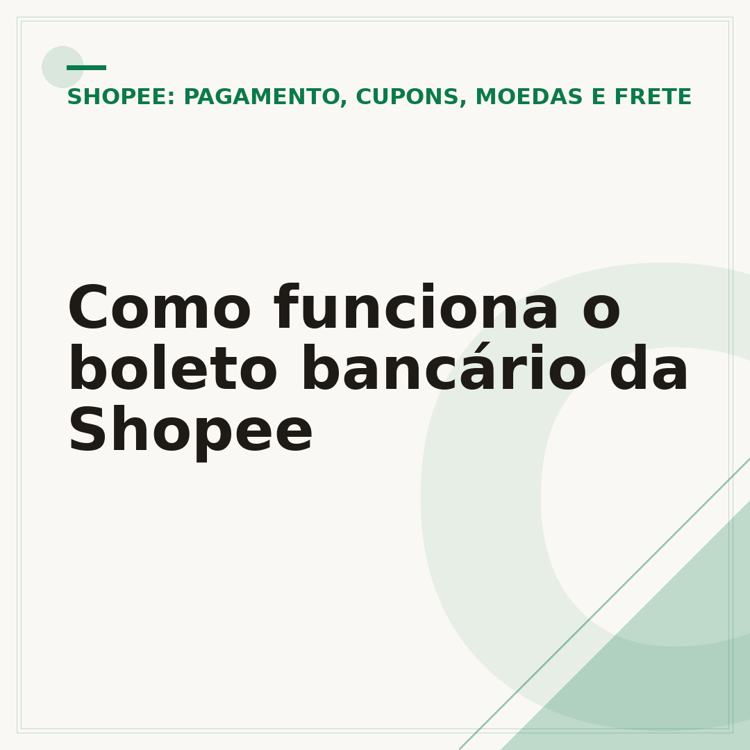 Como funciona o boleto bancário da Shopee