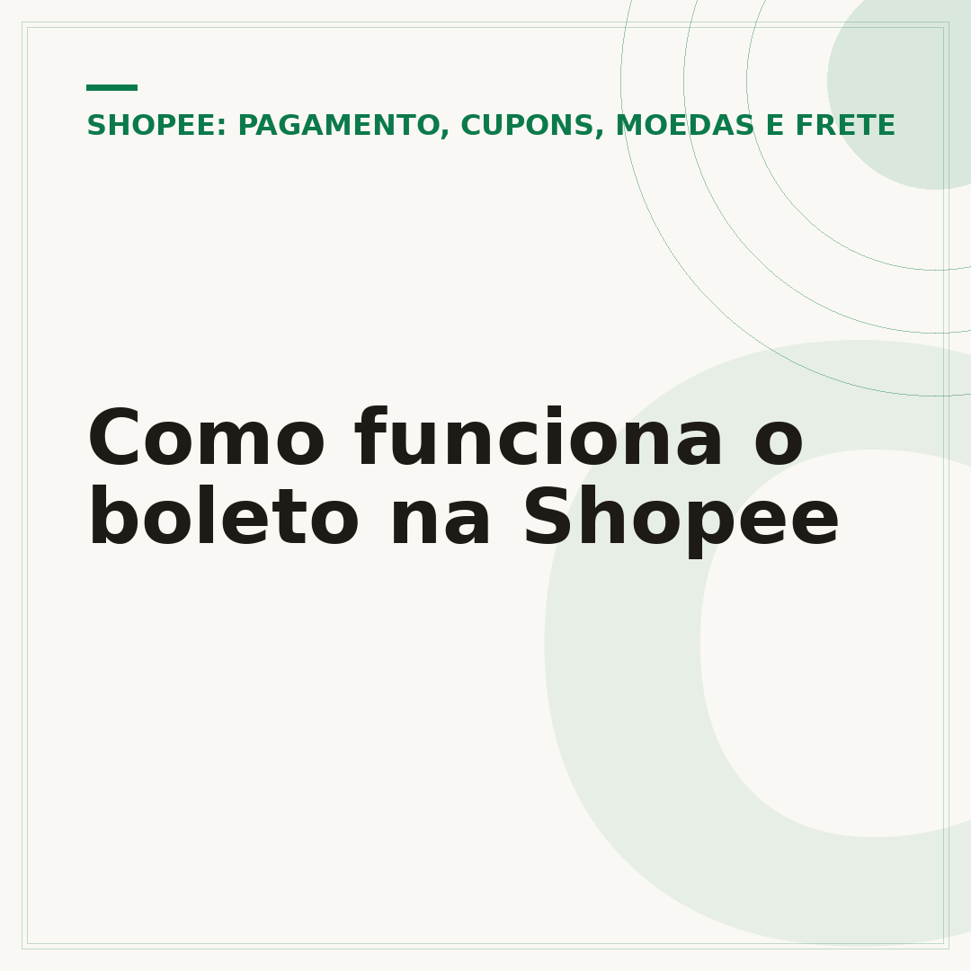 Como funciona o boleto na Shopee
