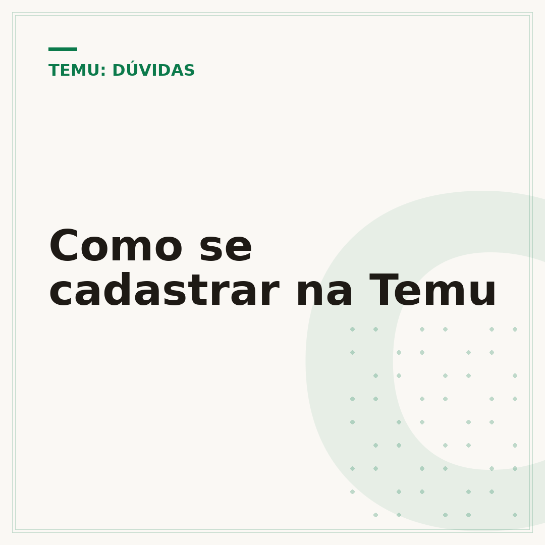 Como se cadastrar na Temu