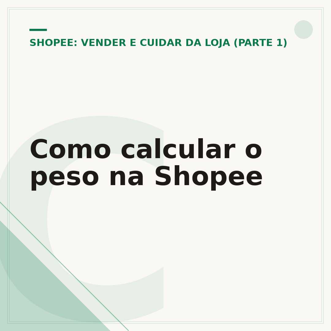 Como calcular o peso na Shopee