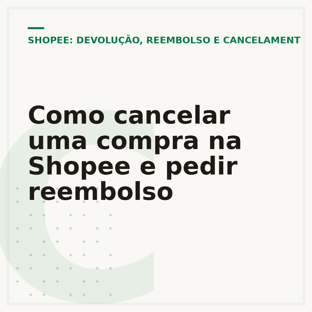 Como cancelar uma compra na Shopee e pedir reembolso